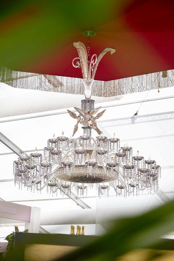 Champagne Bar with Clartés Chandelier Got Awarded
